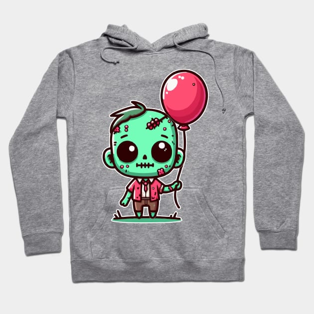 friendly little zombie Hoodie by fikriamrullah